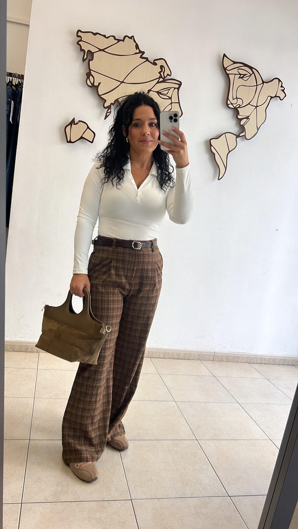 Pantalón Cuadro — fotografía del producto